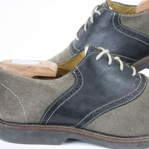 1901 Men Shoes Two Toned Oxfords C114 Leather Su